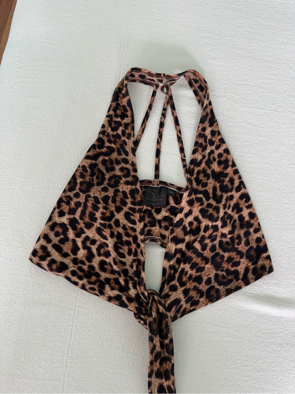 Royal Codes Serpent Top LIMITED EDITION SOLD OUT XS LEOPARD
